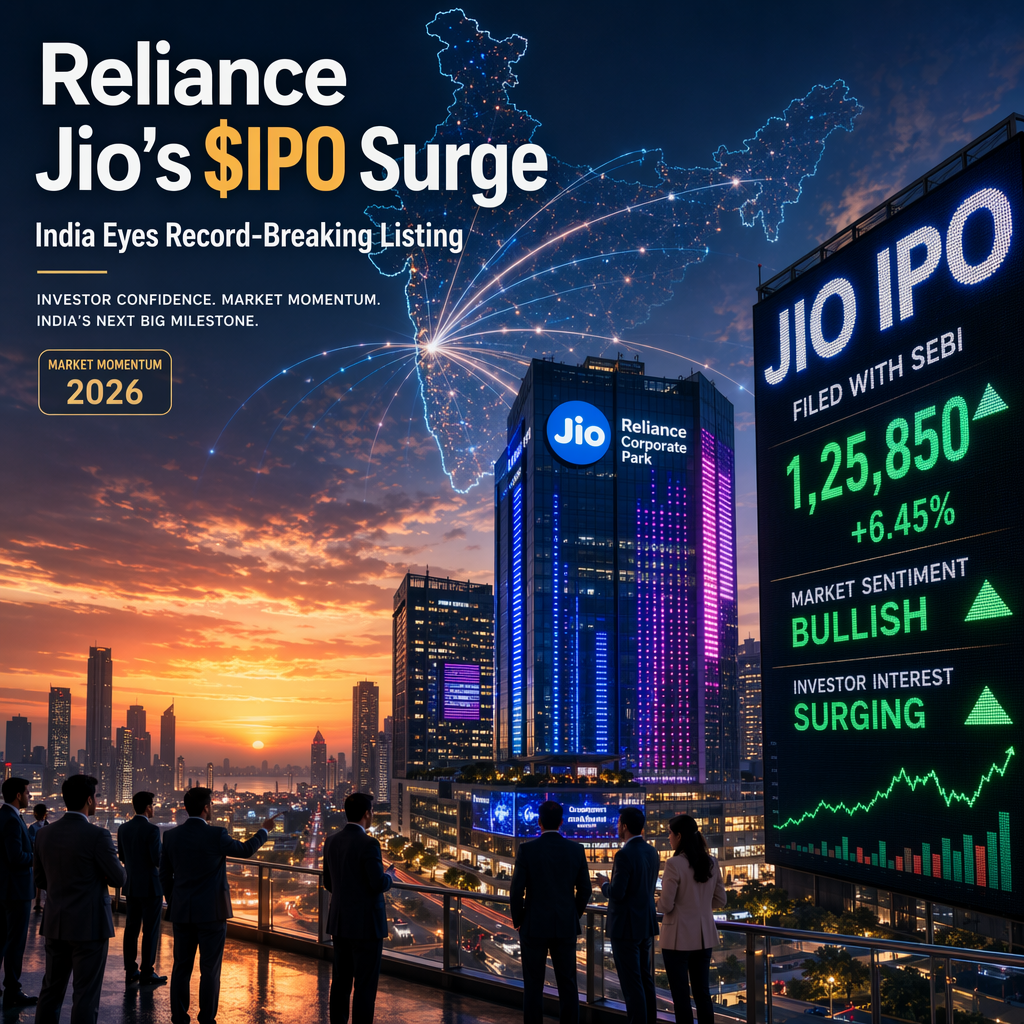 Reliance Jio Files for Record-Breaking IPO Amidst Shifting Indian Market Sentiment