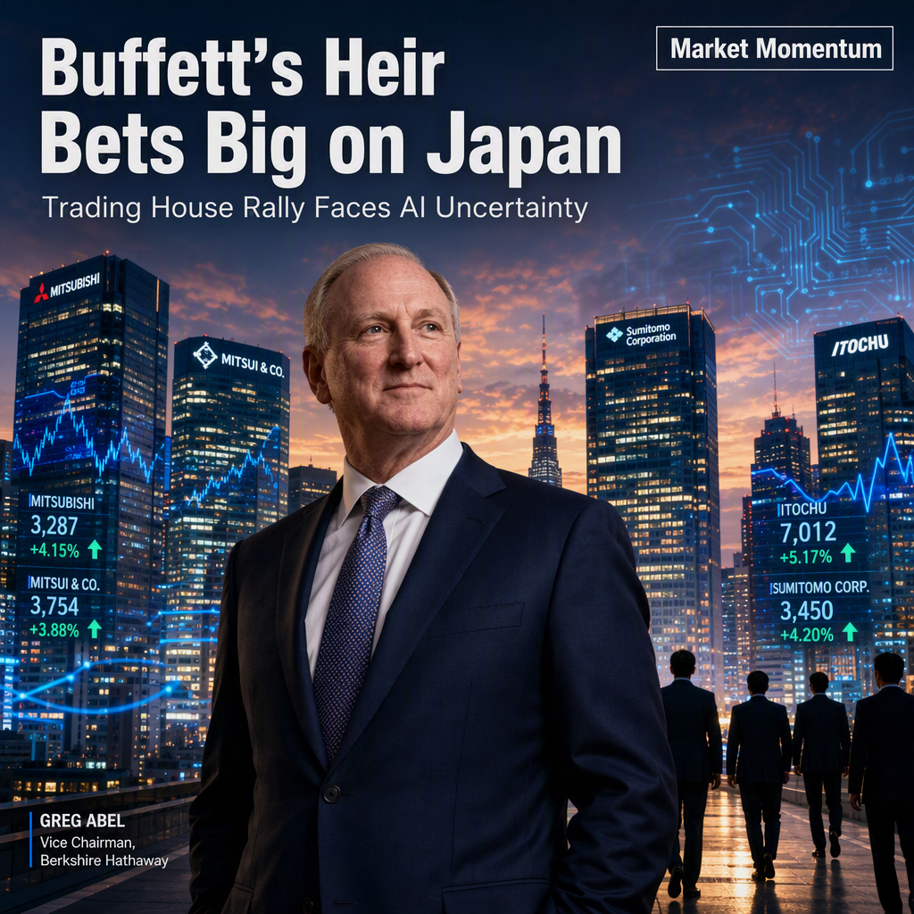 Berkshire Hathaway Boosts Stakes as Japan's Trading Houses Hit Multi-Year Highs Amid AI Era Uncertainty