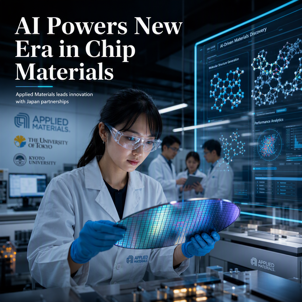 Applied Materials Harnesses AI to Accelerate Semiconductor Materials Discovery