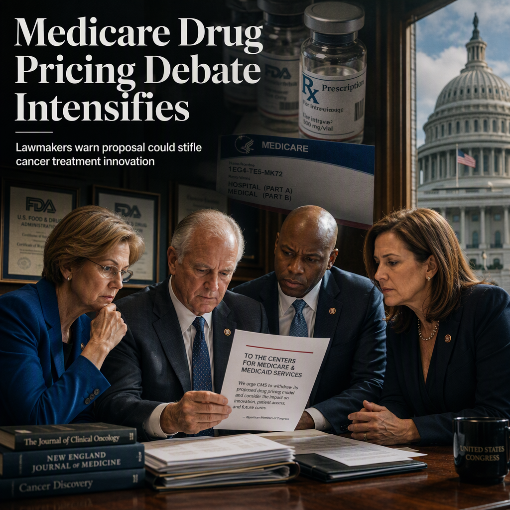 Bipartisan Lawmakers Urge CMS to Withdraw Medicare Drug Pricing Proposal Over Innovation Concerns