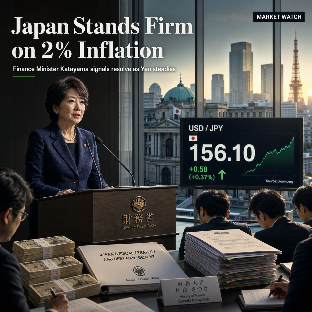 Japan’s Finance Minister Emphasizes BoJ’s Commitment to 2% Inflation Target Amid Yen Movements