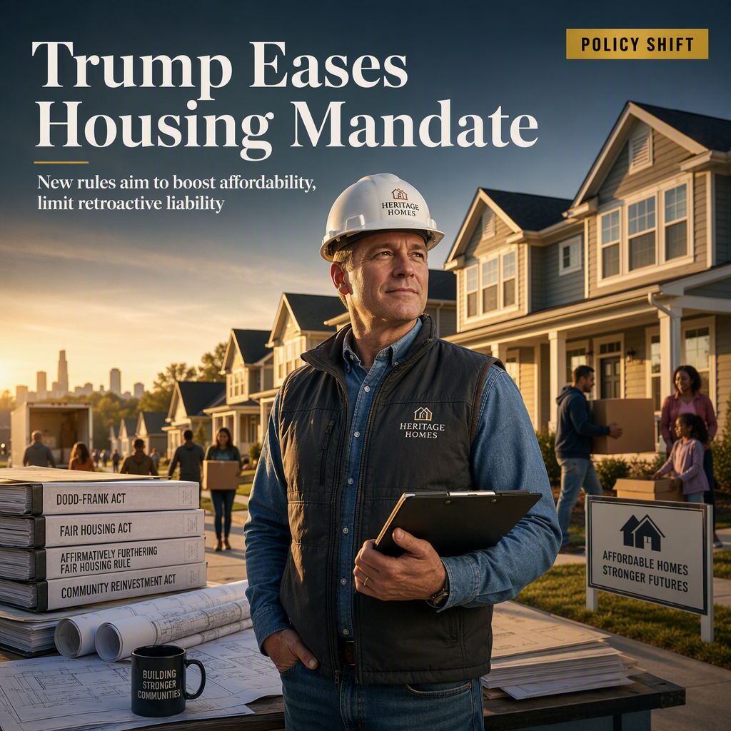 Trump Administration Rescinds Obama-Era Housing Mandate to Address Affordability Crisis