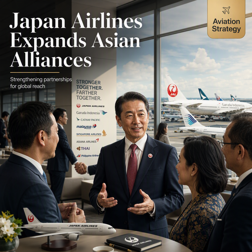 Japan Airlines CEO Highlights Expanding Role of Aviation Alliances in Asia