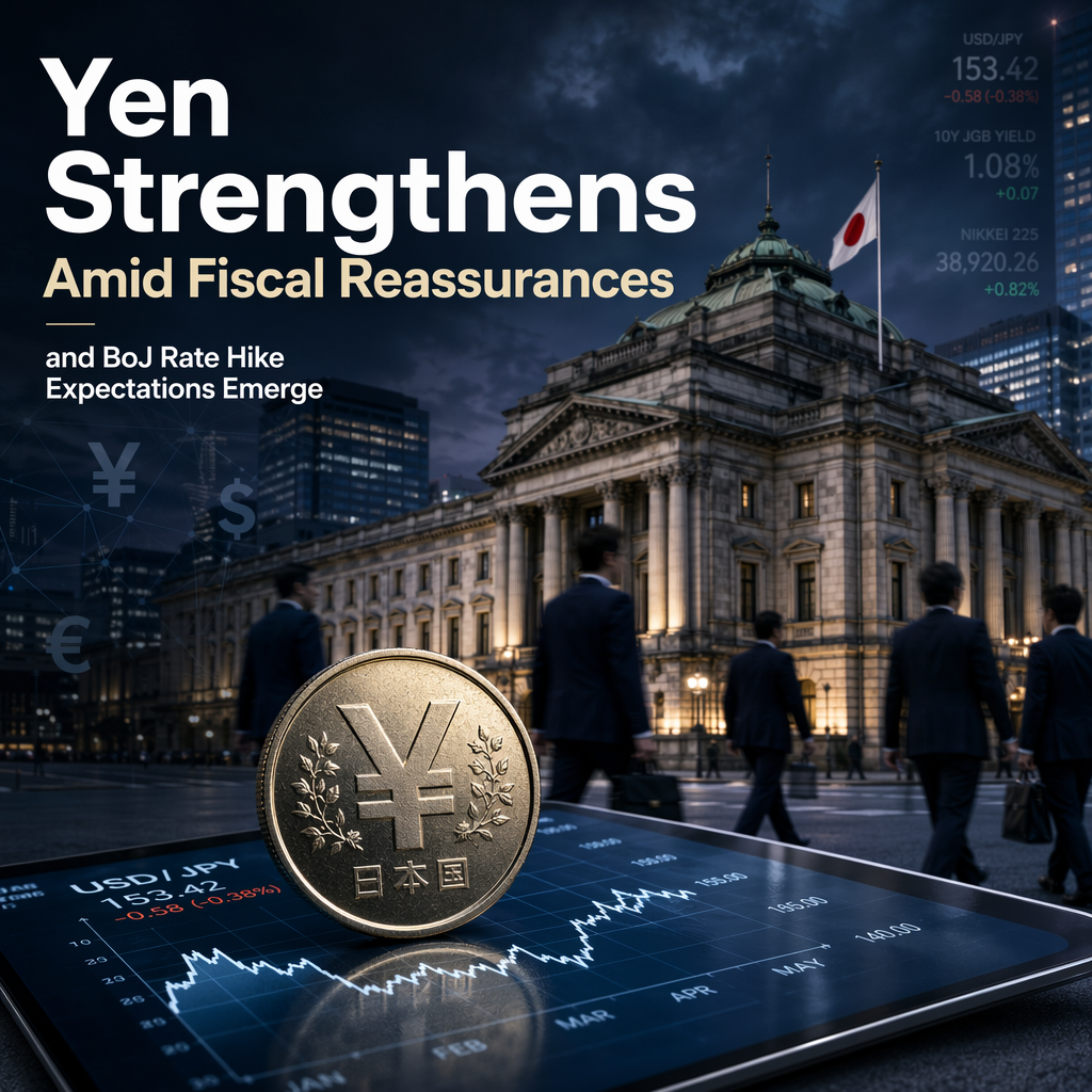 Japanese Yen Firms as Fiscal Reassurances and BoJ Rate Hike Expectations Emerge