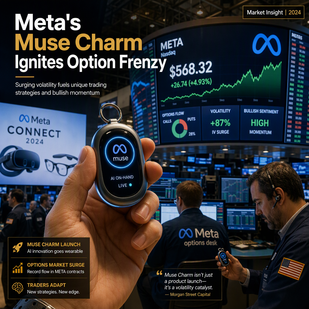 Meta's Muse Charm Launch Sparks Options Market Surge and Unique Trading Strategies