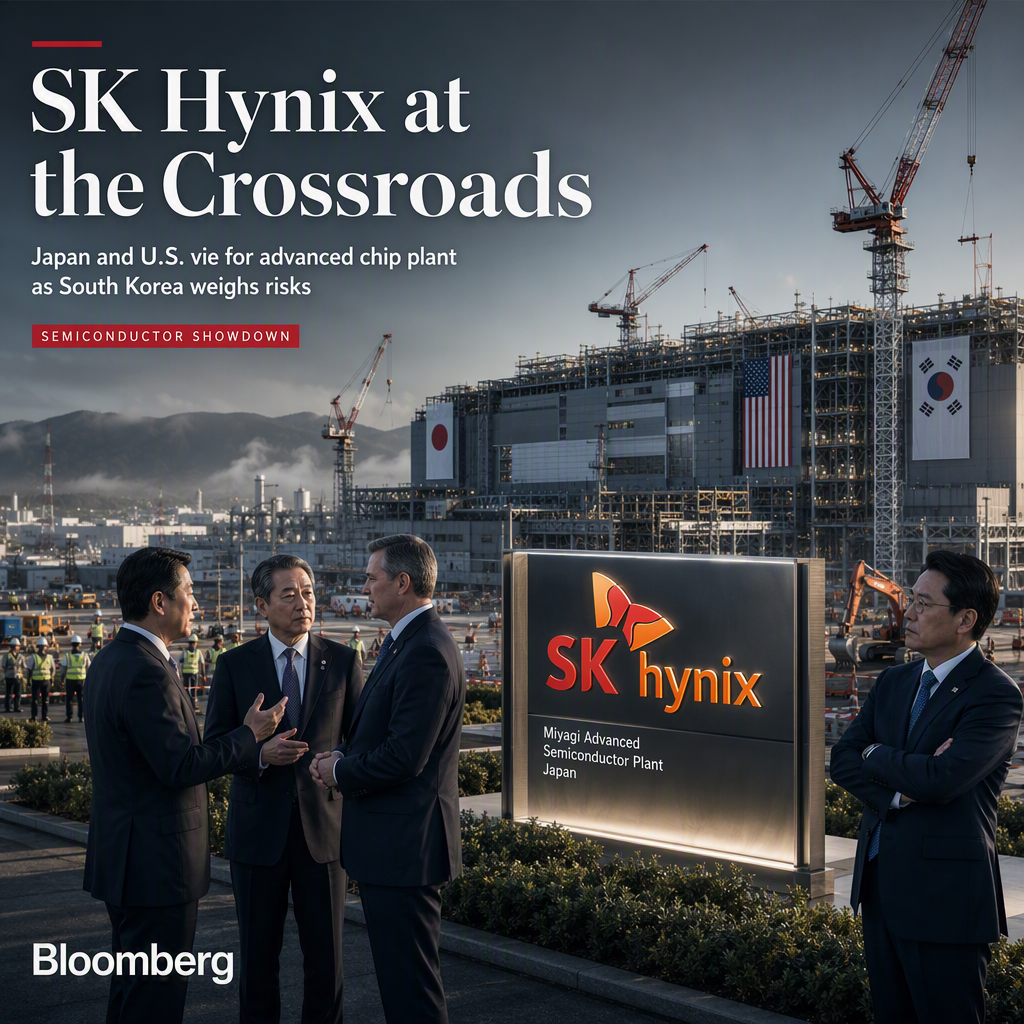SK Hynix Faces Policy Hurdles as Japan and U.S. Compete for Advanced Chip Plant