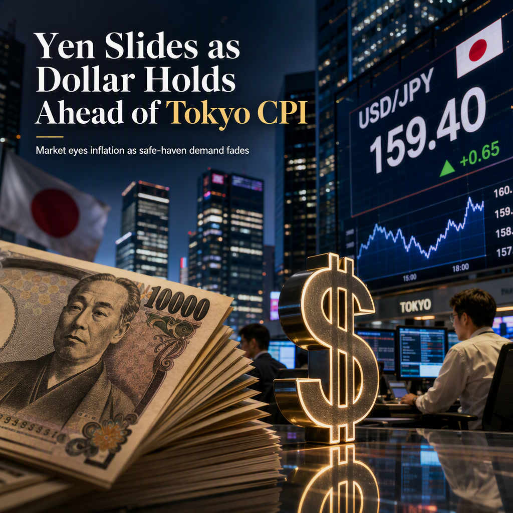 Japanese Yen Weakens as USD/JPY Holds Gains Ahead of Tokyo CPI Release