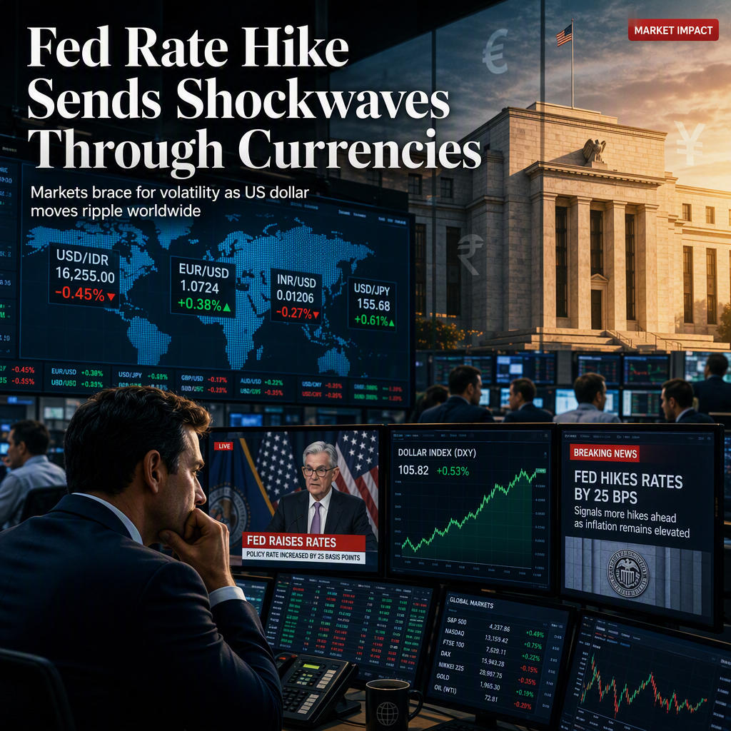 Global Currencies React as Federal Reserve Poised for 25 Basis Point Rate Hike