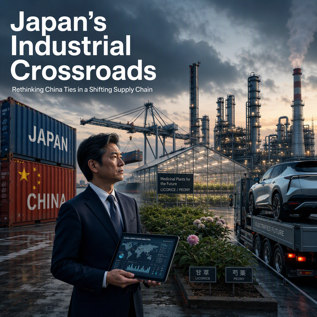 Japanese Industries Rethink China Reliance Amid Supply Chain Shifts and Rising Competition