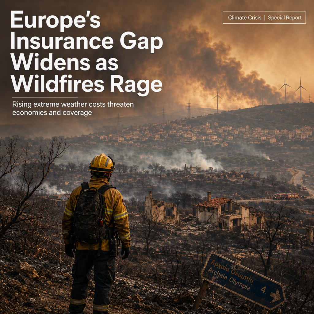 Europe's Insurers Warn of Escalating Wildfire Costs and Widening Protection Gap Amid Extreme Weather