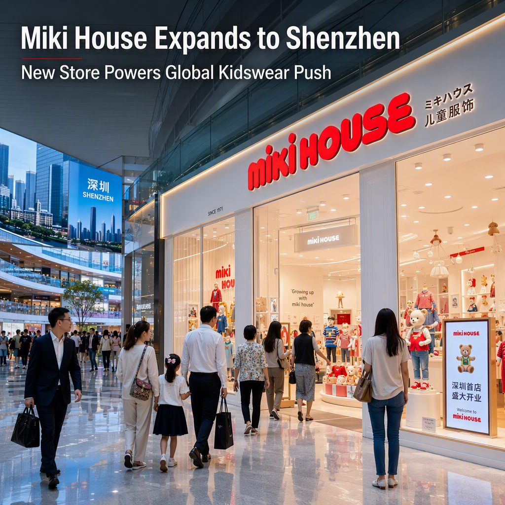 Japan's Miki House Launches First Directly Managed Store in Southern China to Drive Global Expansion