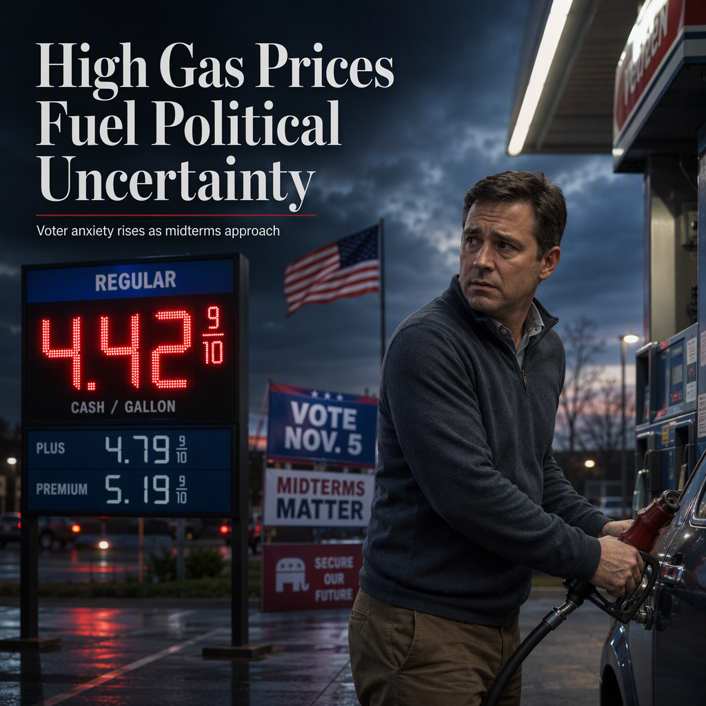 High Gas Prices Threaten Republican Prospects Ahead of Midterms, Experts Warn
