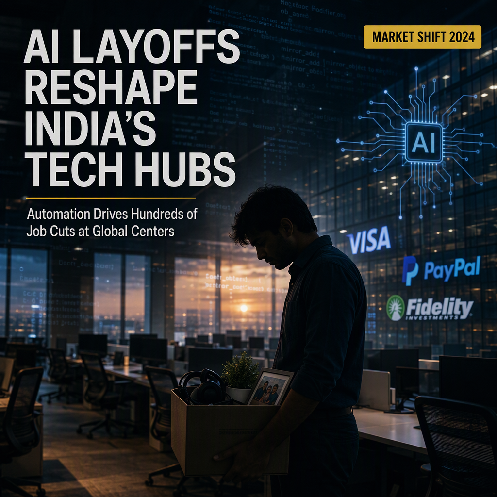 AI-Driven Automation Triggers Major Job Cuts at Multinational Tech Centers in India
