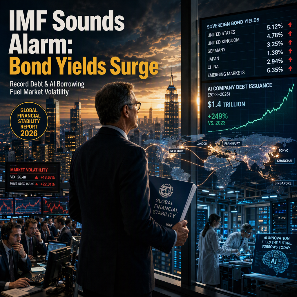 IMF Warns of Disorderly Spike in Sovereign Bond Yields Amid Record Debt and AI Borrowing