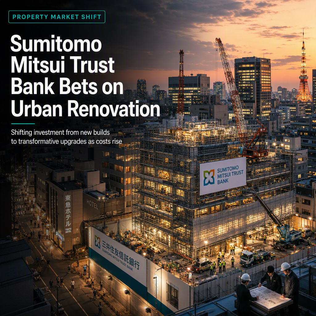 Sumitomo Mitsui Trust Bank Launches Renovation Funds Amid Rising Construction Costs