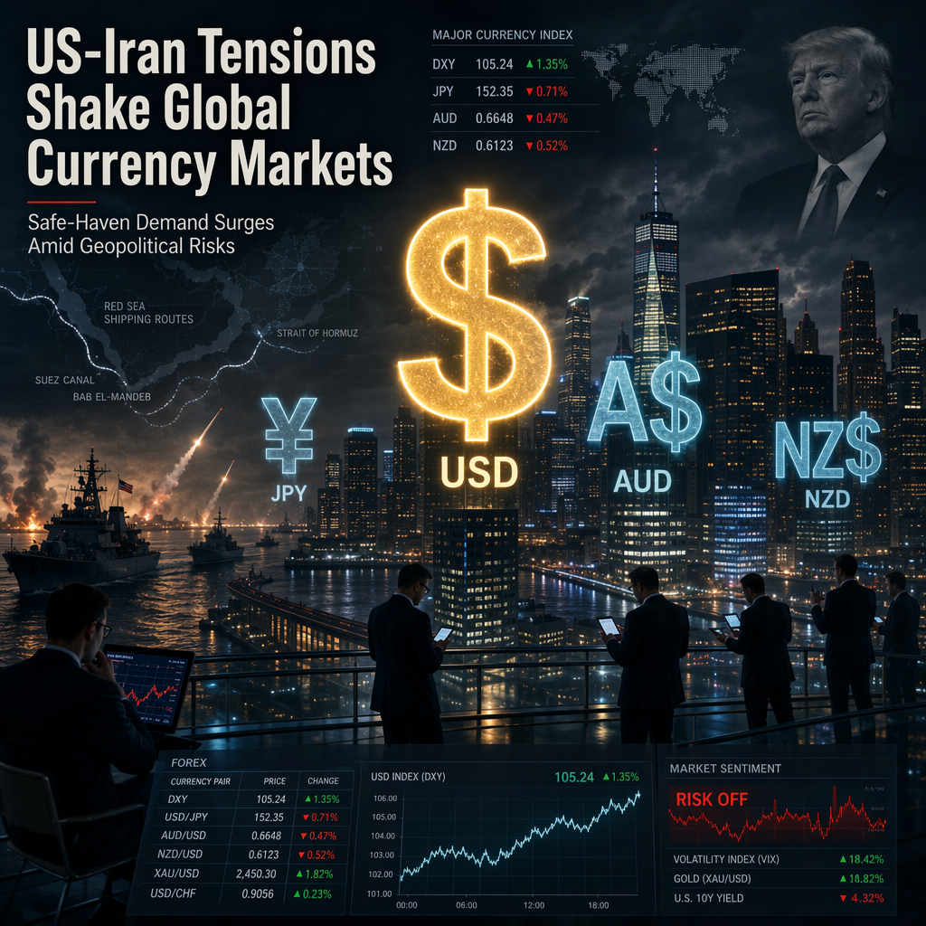Escalating US-Iran Tensions Drive Safe-Haven Demand, Impacting Major Currencies