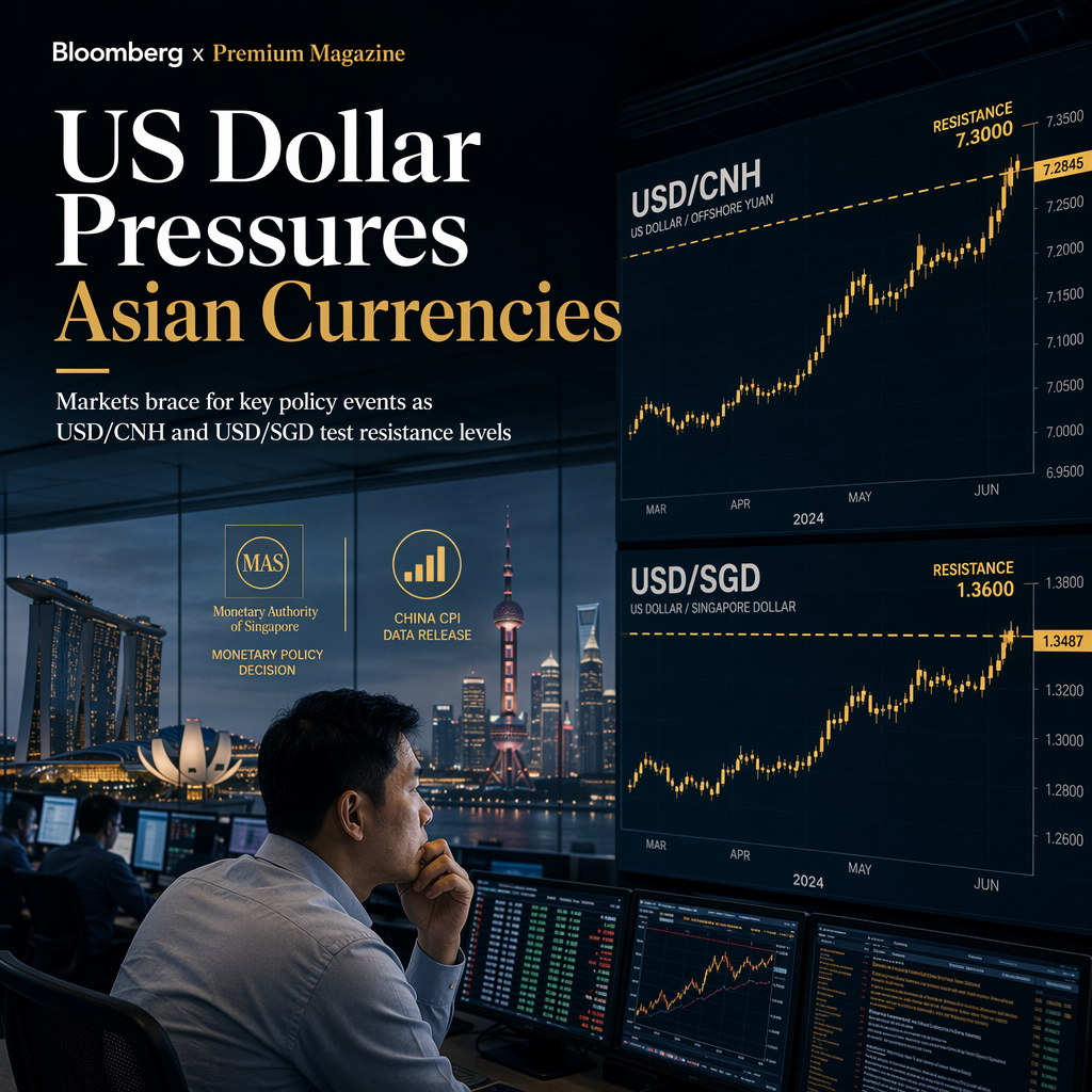 Asian Currencies Face Pressure as US Dollar Strengthens Ahead of Key Policy Events