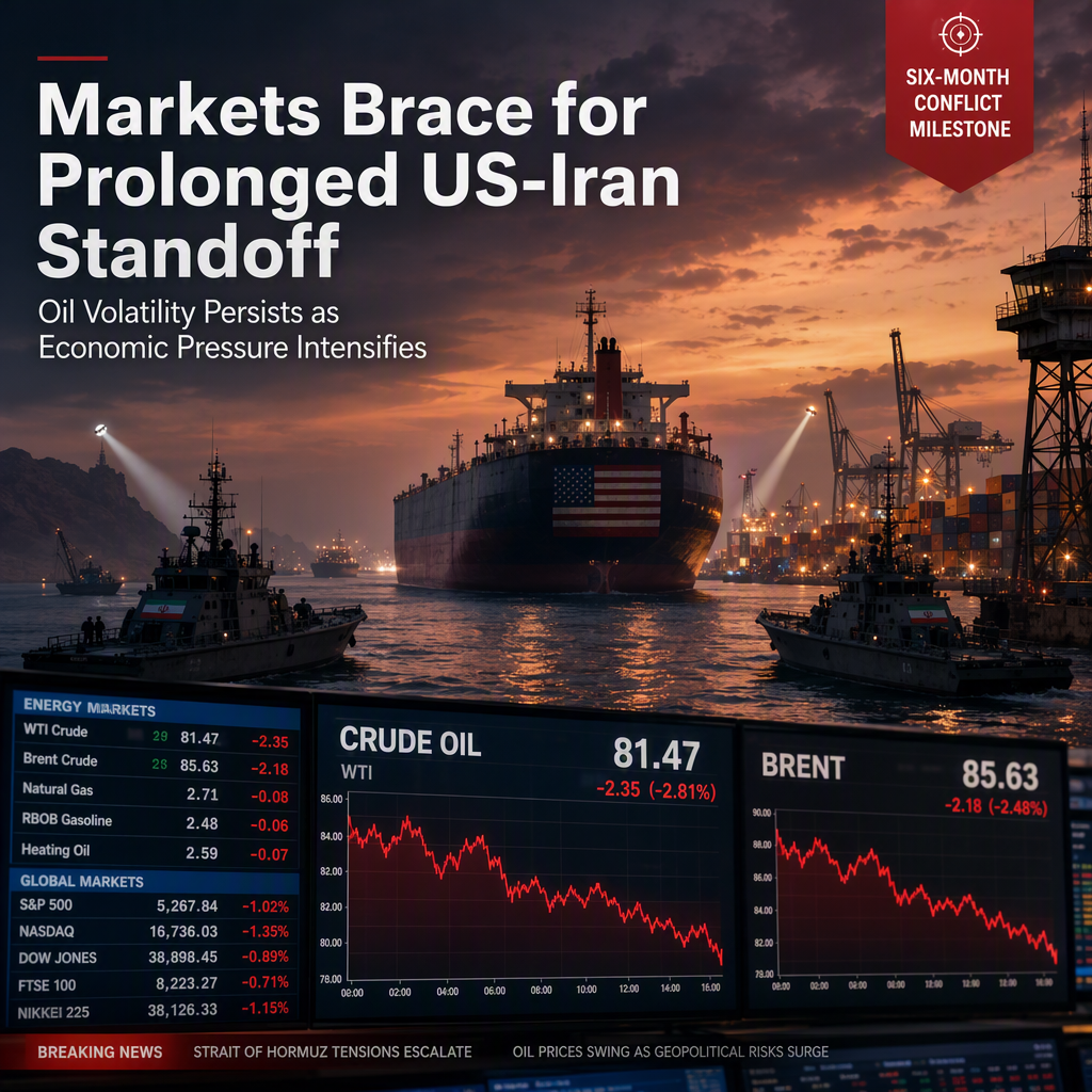 Markets Adjust to Prolonged US-Iran Stalemate as Oil Volatility Persists