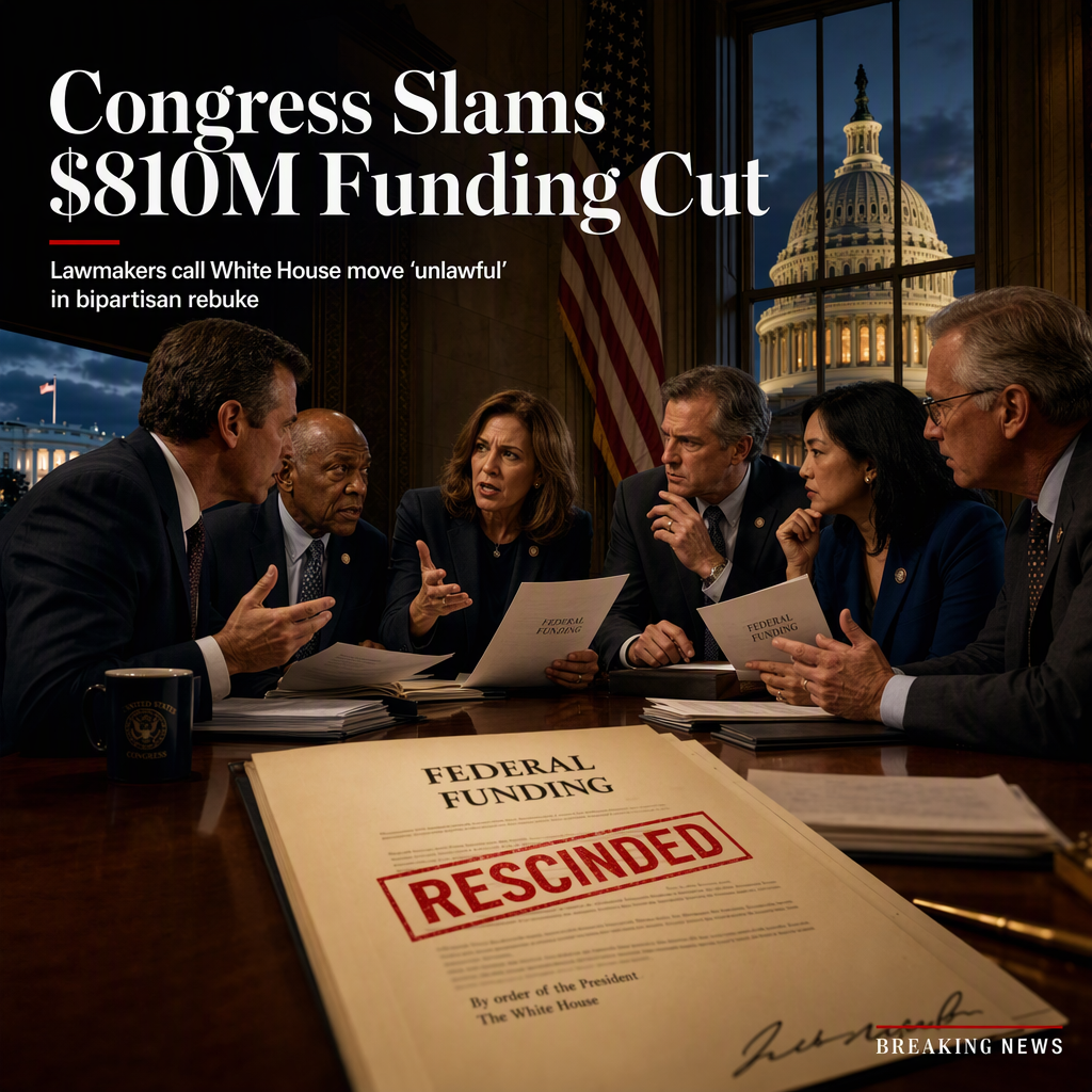 Lawmakers Condemn Trump Administration's $810 Million Federal Funding Cut as 'Unlawful'