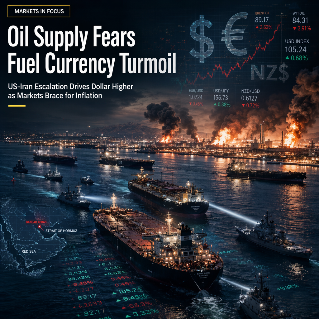 Escalating US-Iran Tensions and Sticky Inflation Drive Currency Markets Amid Oil Supply Fears