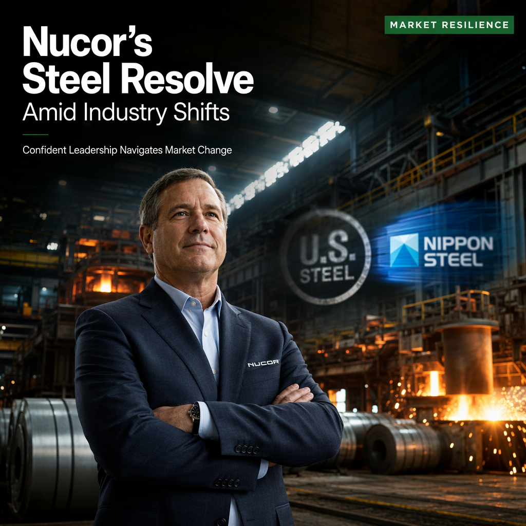 Nucor Unfazed by Nippon Steel's Acquisition of U.S. Steel, Maintains Strategic Confidence