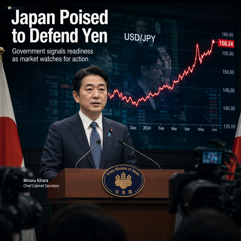 Japan Signals Readiness to Act on Yen Weakness Amid Modest Market Reaction