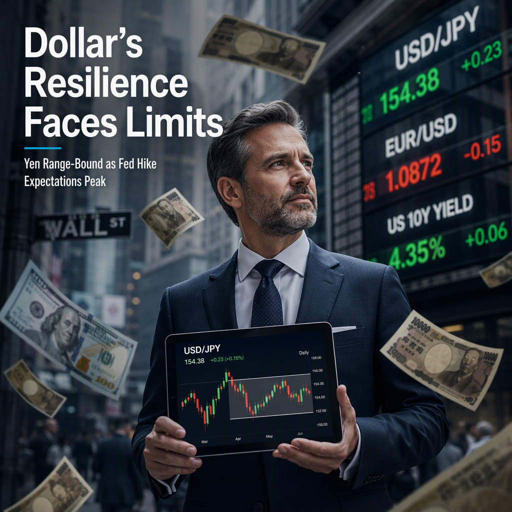 US Dollar Strength Faces Limits as Japanese Yen Trades Range-Bound Amid Shifting Rate Expectations