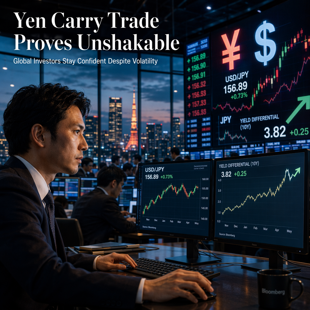 Yen Carry Trade Remains Resilient Amid Volatility as Investors Maintain Confidence