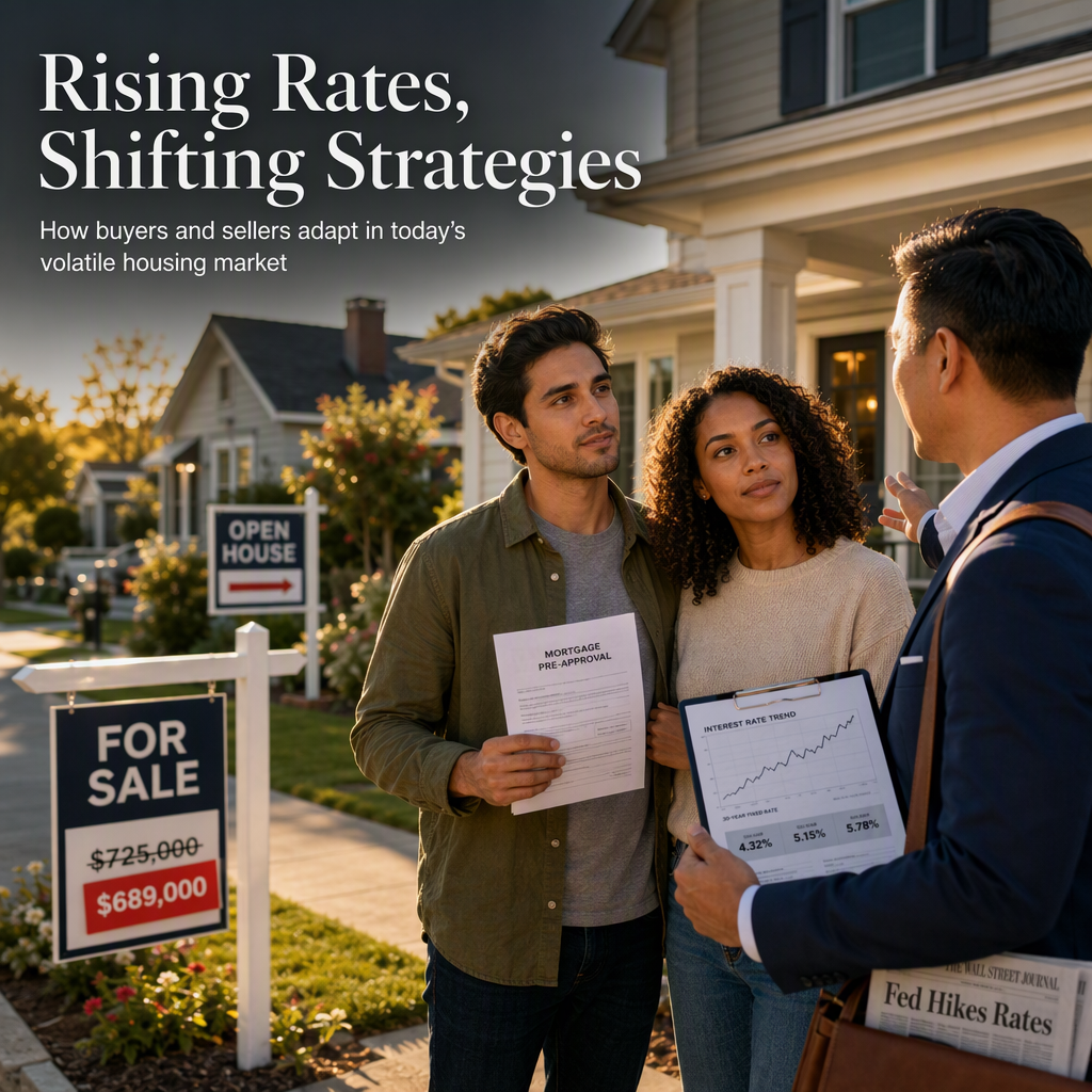 Rising Interest Rates Reshape Housing Market Strategies for Buyers and Sellers