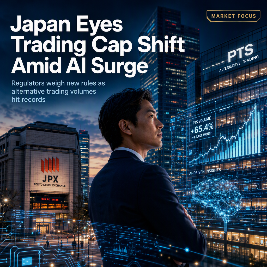 Japan Considers Easing Proprietary Trading Cap Amid Soaring PTS Volumes Driven by AI Boom