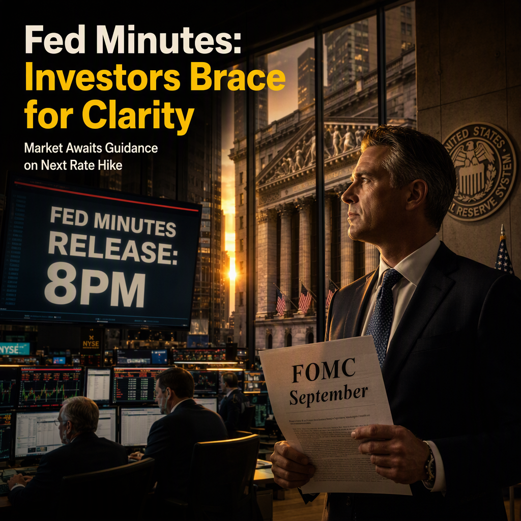 Fed Minutes Awaited as Investors Seek Clarity on Timing of Next Rate Hikes After September Increase