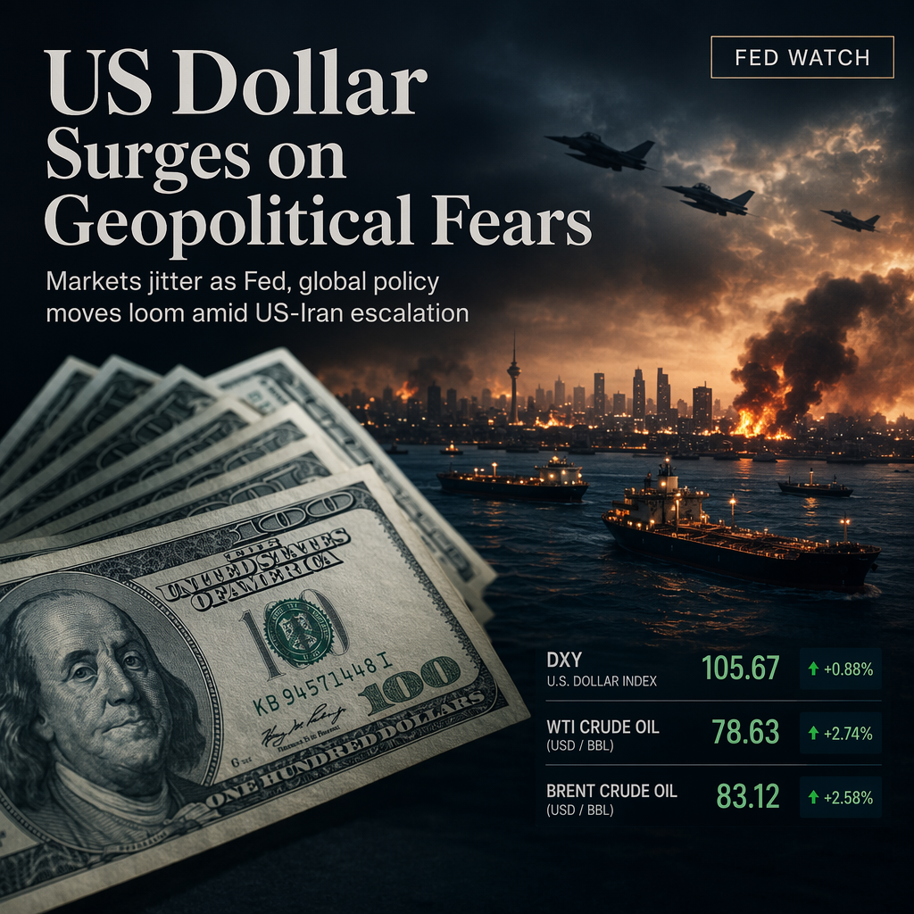 Geopolitical Tensions Boost US Dollar as Markets Brace for Fed and Global Policy Moves