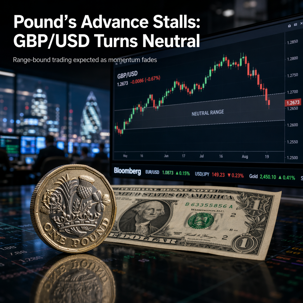 British Pound's Advance Ends as GBP/USD Shifts to Neutral Range, Says UOB