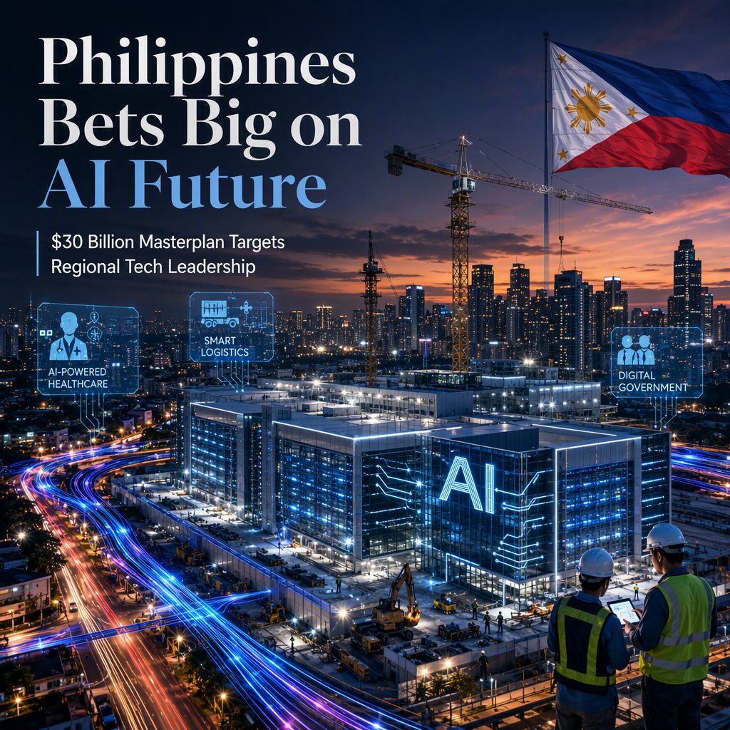 Philippines Unveils Ambitious AI Infrastructure Masterplan to Attract $30 Billion Investment
