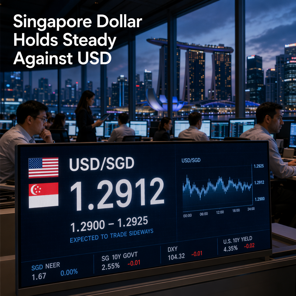 Singapore Dollar Expected to Trade Sideways Against US Dollar, Says UOB