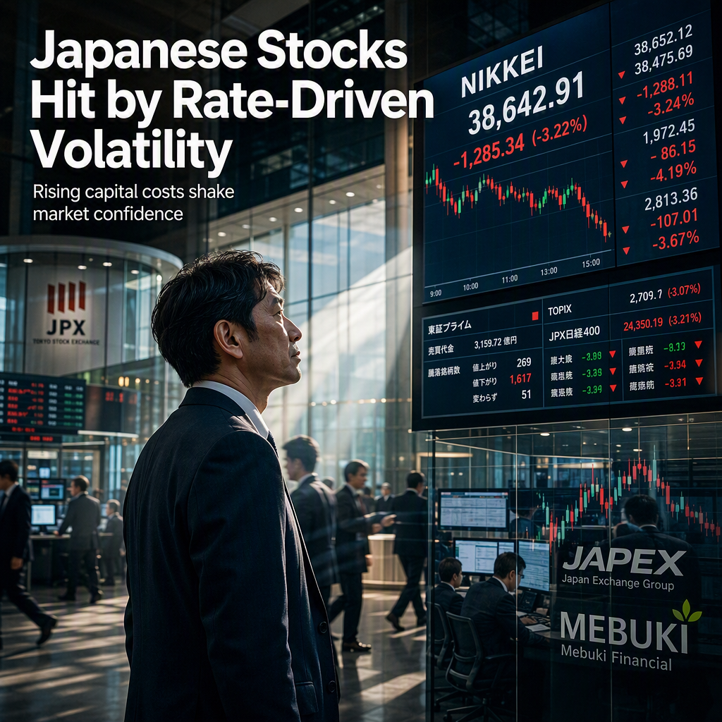 Rising Interest Rates Drive Volatility and Higher Capital Costs for Japanese Stocks