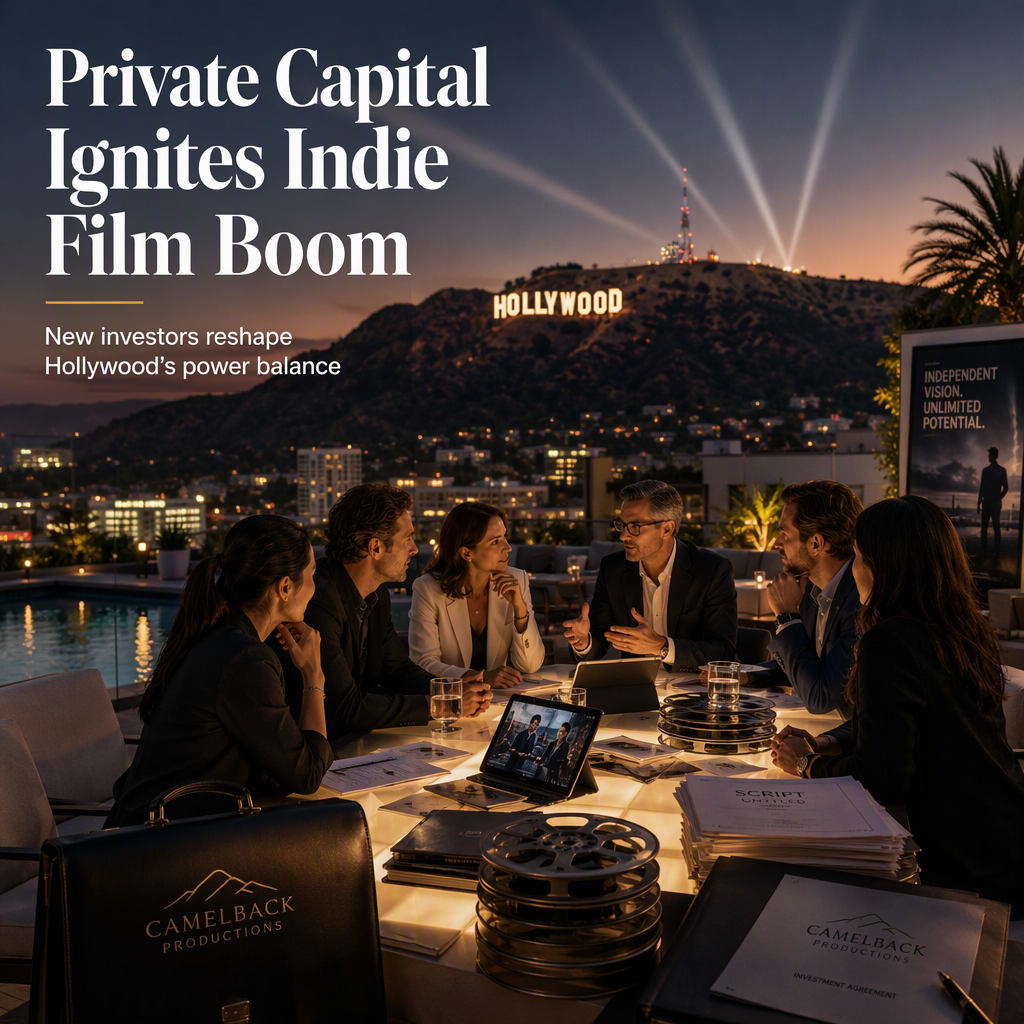 Private Capital Surge Reshapes Hollywood's Independent Film Financing Landscape