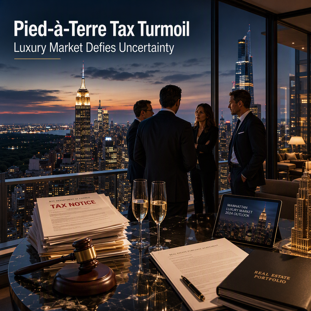 NYC's Mamdani Pied-à-Terre Tax Sparks Confusion and Legal Battle, but Luxury Market Shows Resilience