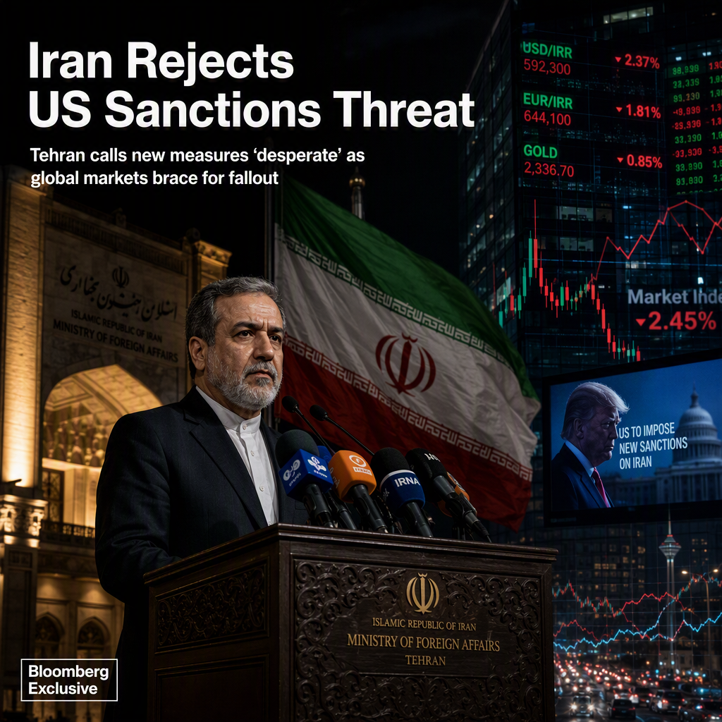 Iran Dismisses US Threat of New Sanctions as 'Desperate' Amid Looming Economic Measures