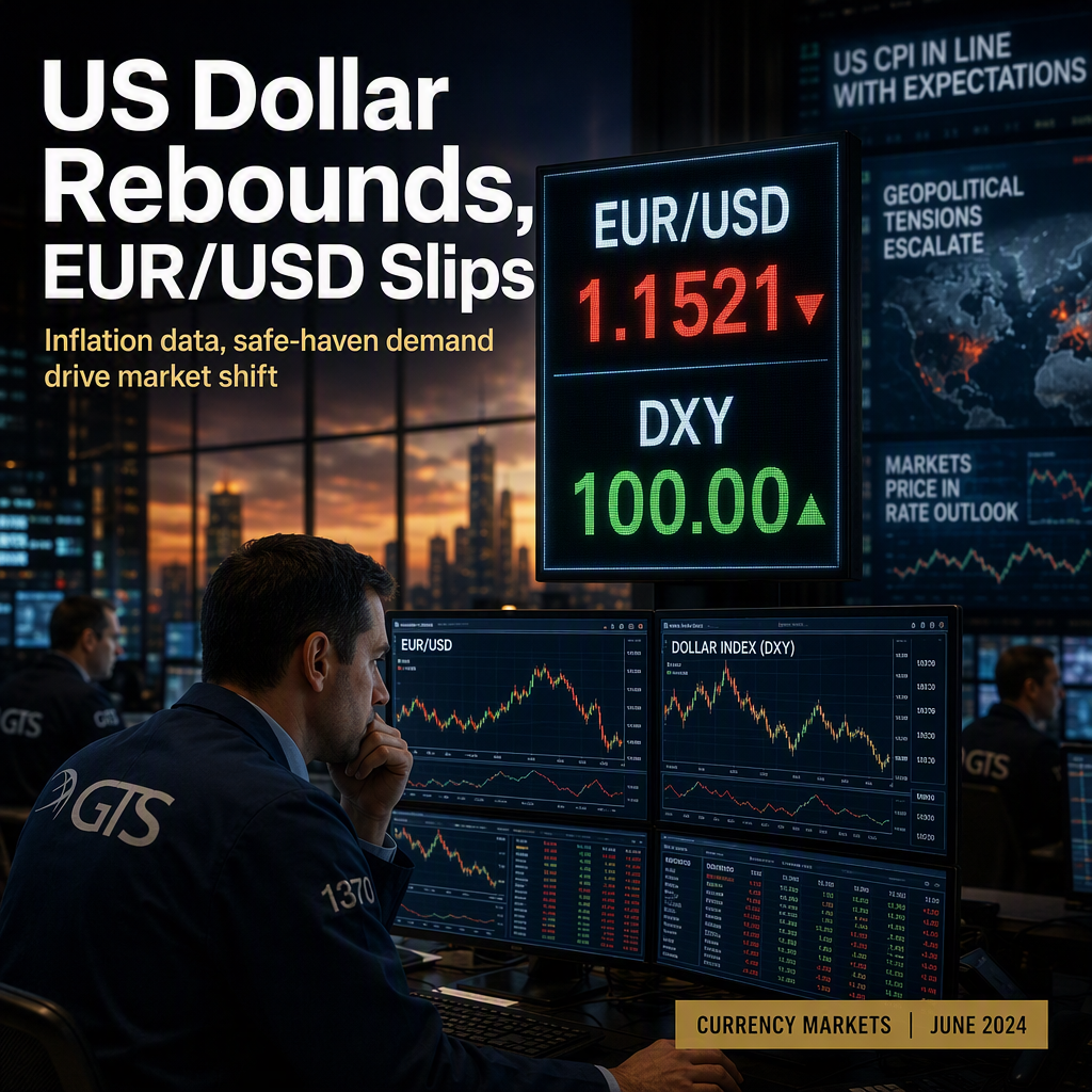 EUR/USD Retreats as US Dollar Recovers Following In-Line CPI Data