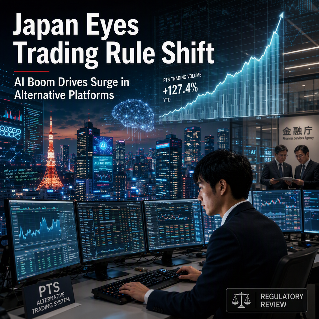 Japan Considers Easing Proprietary Trading Cap Amid Soaring Volumes Driven by AI Boom