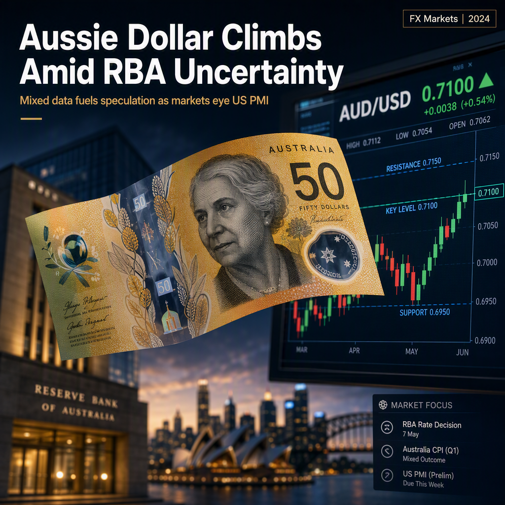 Australian Dollar Holds Near Multi-Week Highs as Mixed Data Fuels RBA Rate Speculation
