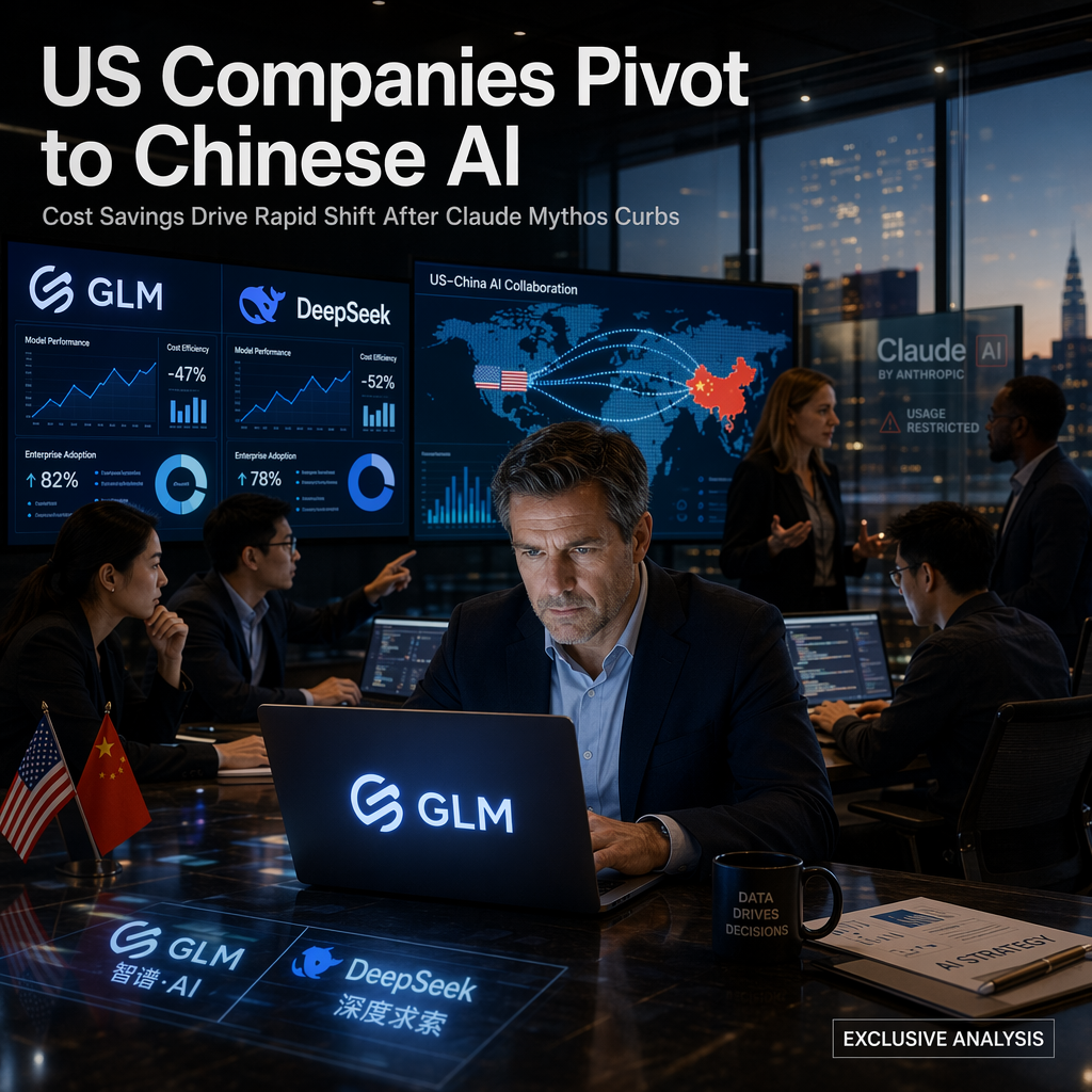 US Firms Rapidly Adopt Chinese AI Models After Anthropic's Claude Mythos Restrictions