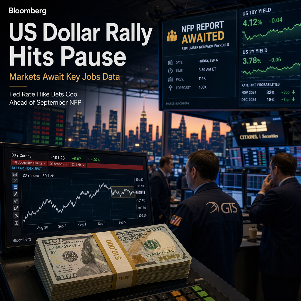 US Dollar Rally Pauses Ahead of September NFP as Fed Rate Hike Bets Cool