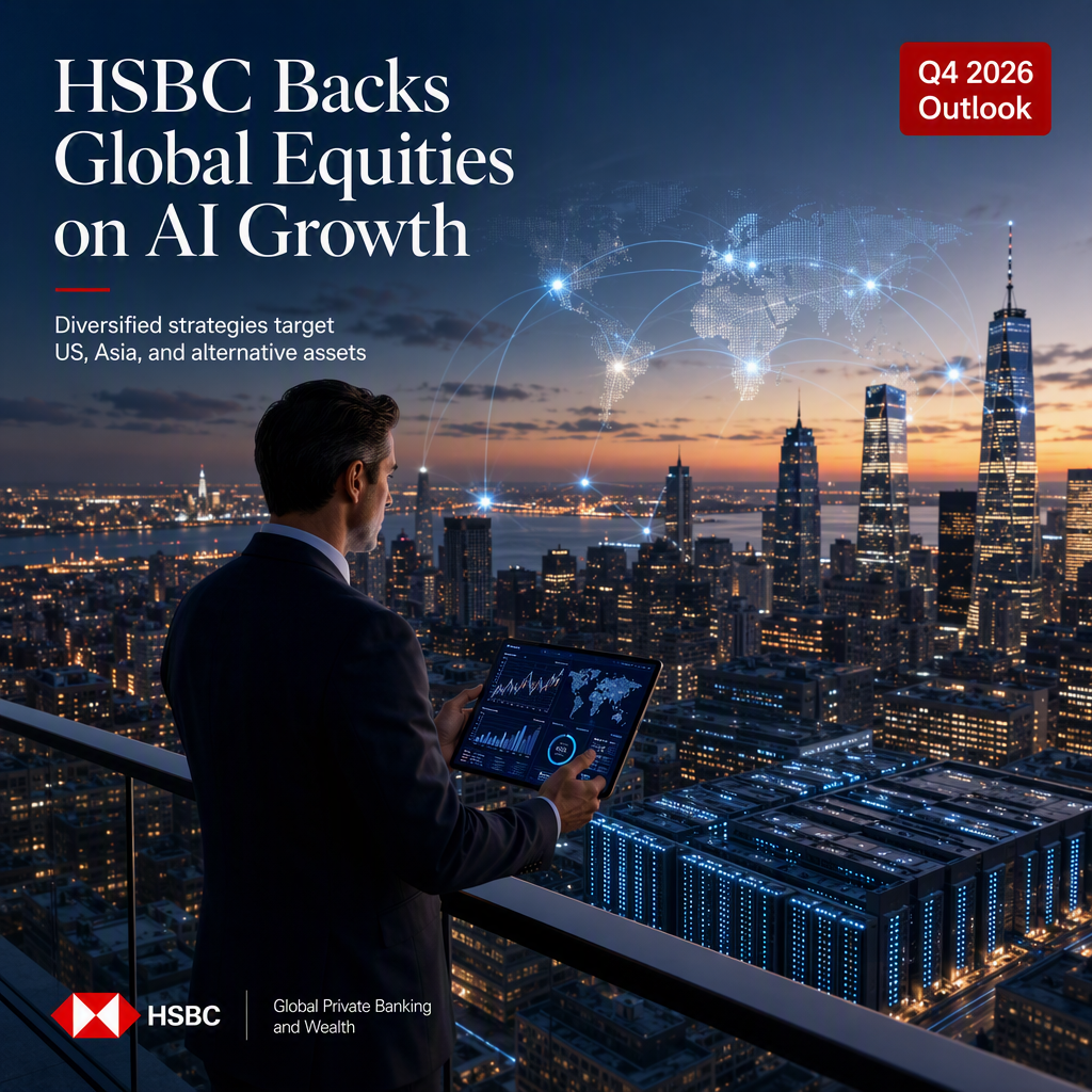 HSBC Favors Global Equities Amid AI-Led Growth and Broadening Earnings