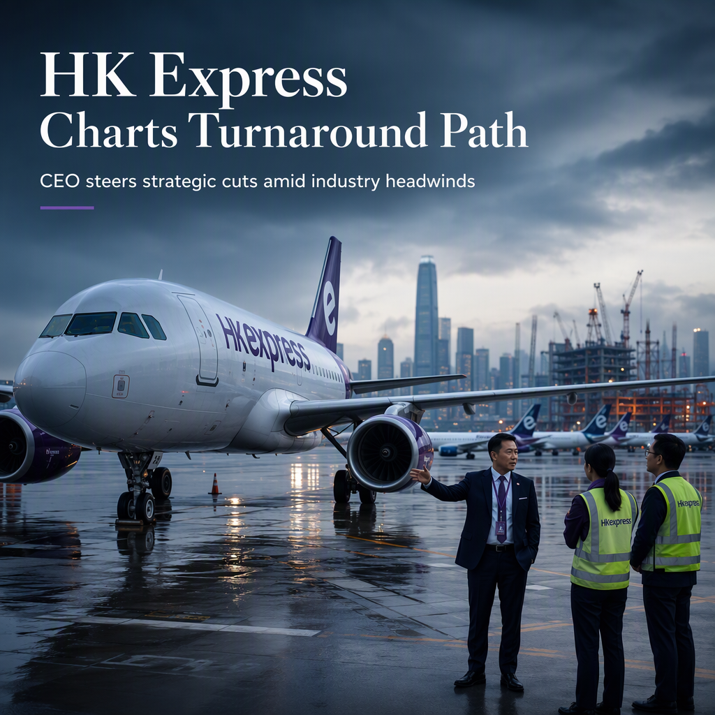 HK Express CEO Signals Turnaround Amid Route Cuts and Industry Challenges