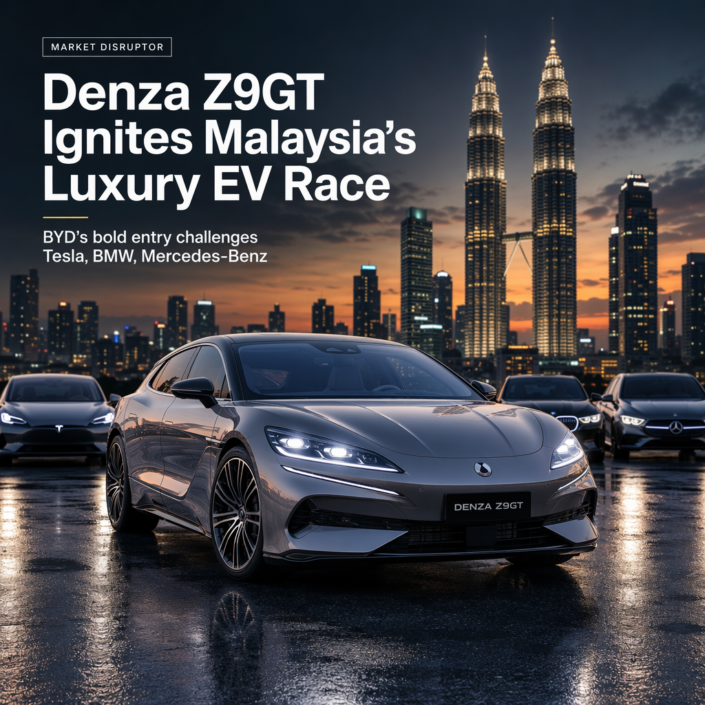 BYD Launches Denza Z9GT, Shaking Up Malaysia's Luxury EV Market
