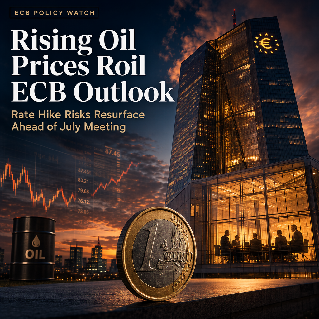 Rising Oil Prices Revive ECB Rate Hike Risks Ahead of July Meeting