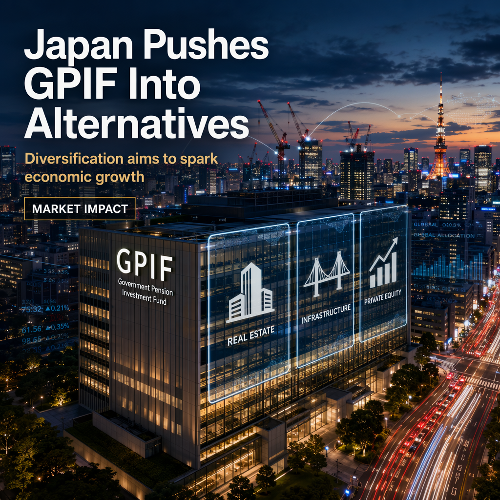Japan Urges GPIF to Expand Alternative Investments for Economic Growth