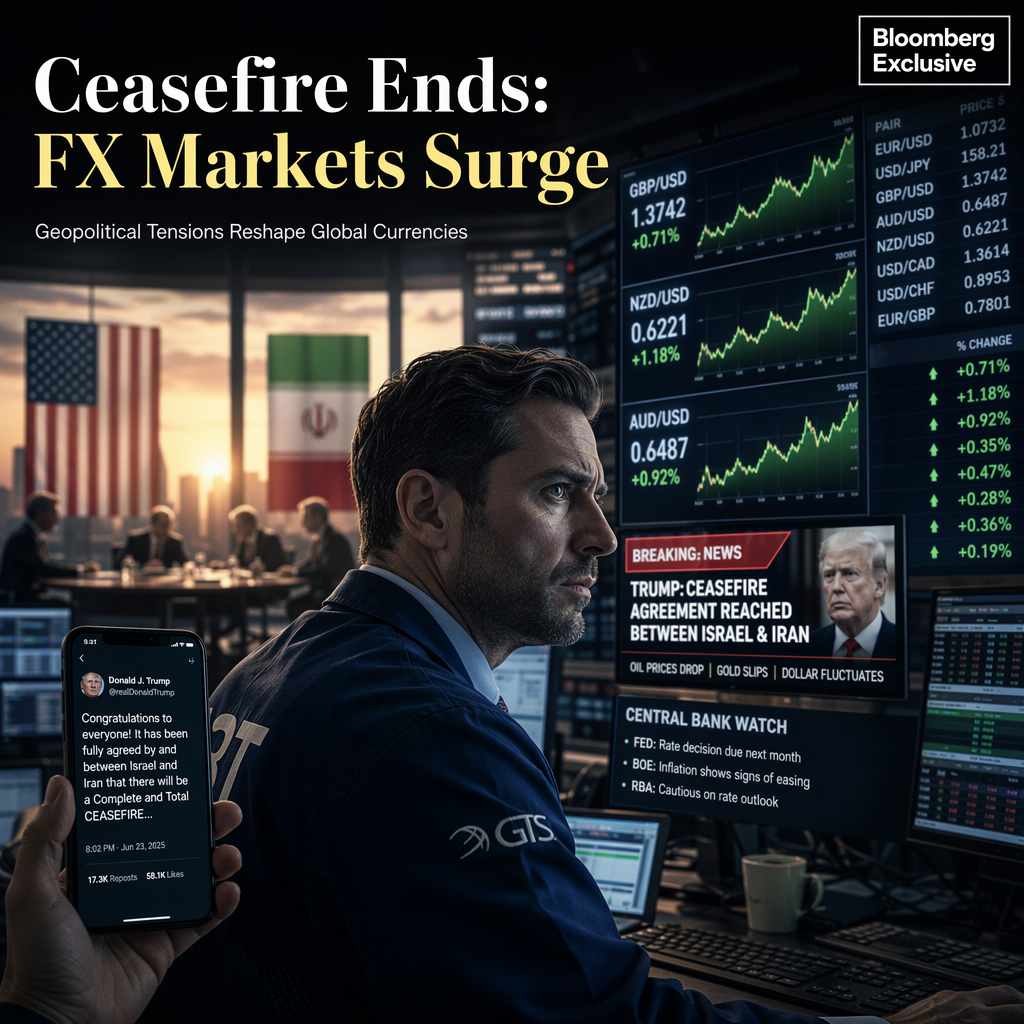 US-Iran Ceasefire Ends: FX Markets React as Geopolitical Tensions and Central Bank Moves Shape Major Currencies